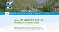 Desktop Screenshot of besse-en-oisans.com